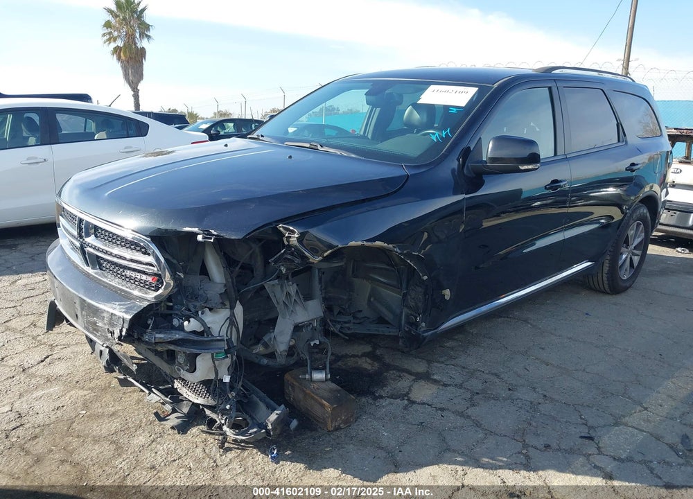 2016 DODGE DURANGO LIMITED VIN: 1C4RDHDG3GC315031