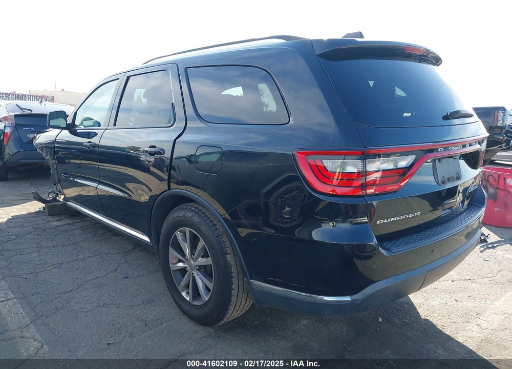 2016 DODGE DURANGO LIMITED VIN: 1C4RDHDG3GC315031