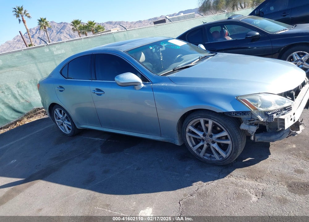 2006 LEXUS IS 250 VIN: JTHBK262362019516