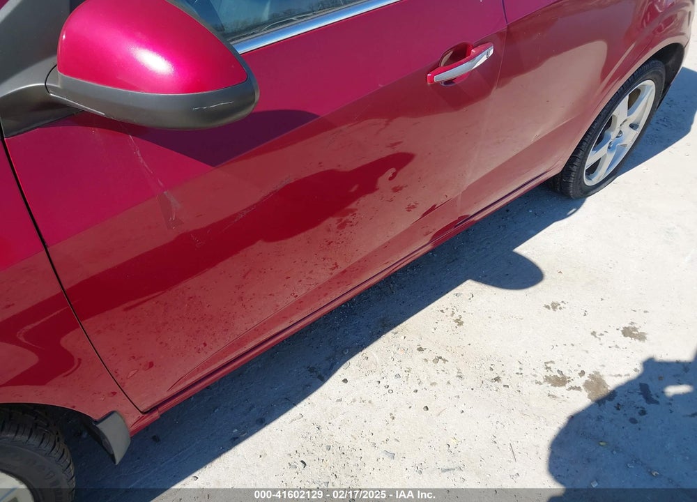 2013 CHEVROLET SONIC VIN: 1G1JE6SB2D4118890