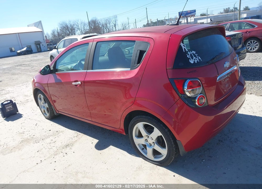 2013 CHEVROLET SONIC VIN: 1G1JE6SB2D4118890
