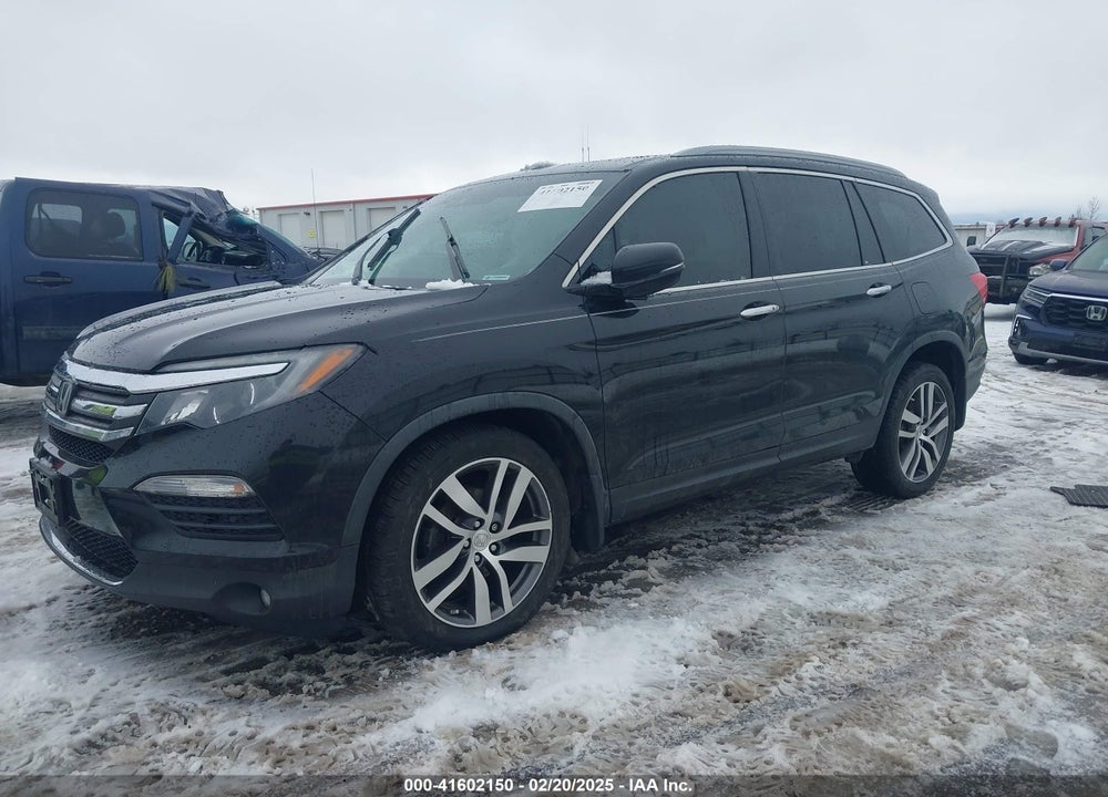 2017 HONDA PILOT ELITE VIN: 5FNYF6H07HB013155