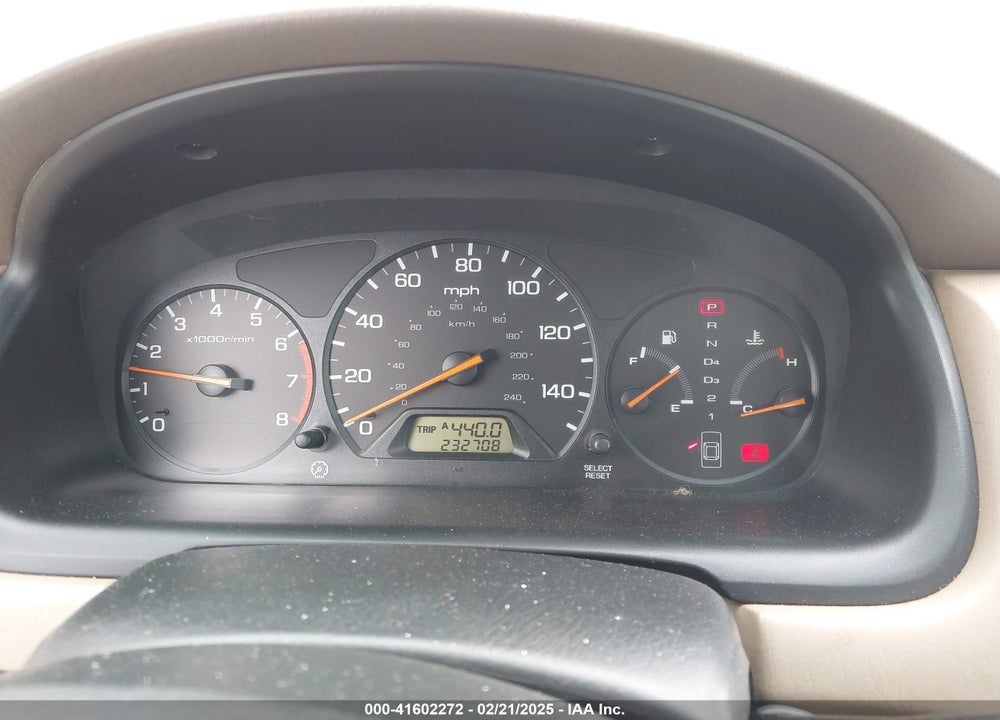 2000 HONDA ACCORD 2.3 EX VIN: 1HGCG325XYA008908