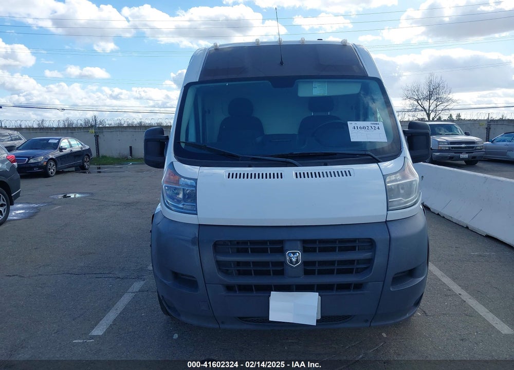 2015 RAM PROMASTER 2500 HIGH ROOF VIN: 3C6TRVDD7FE517378