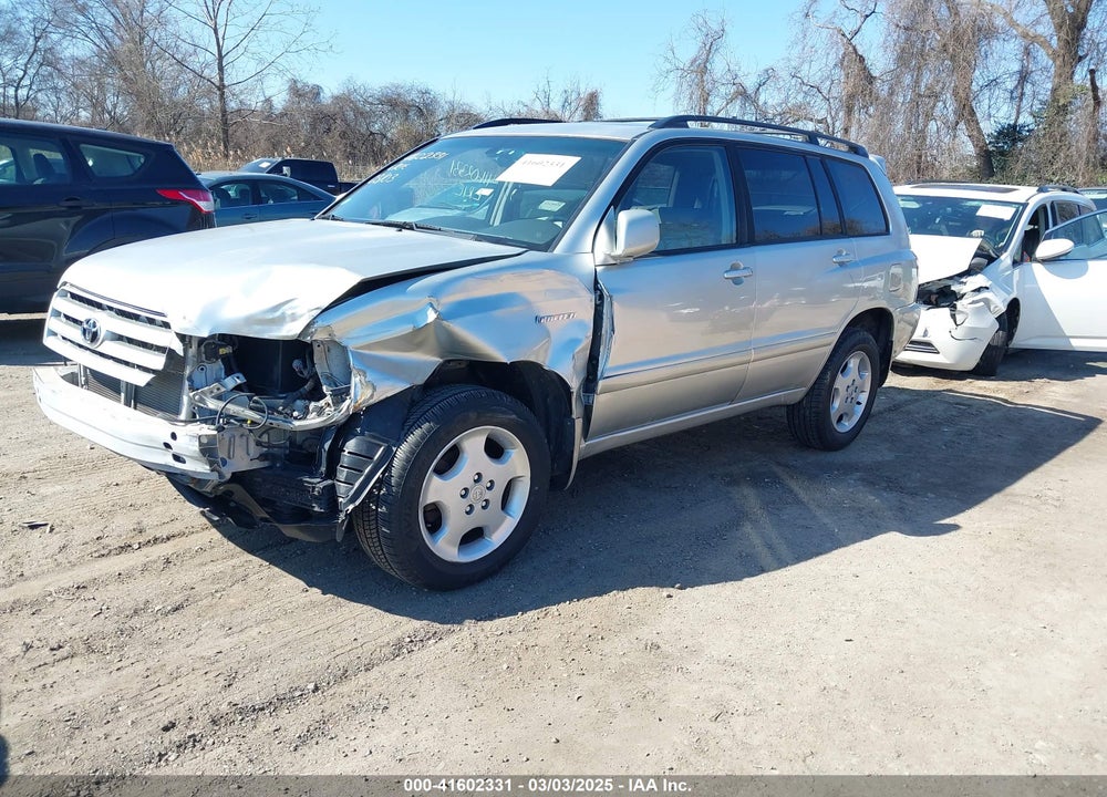 2006 TOYOTA HIGHLANDER VIN: JTEEP21A560147097