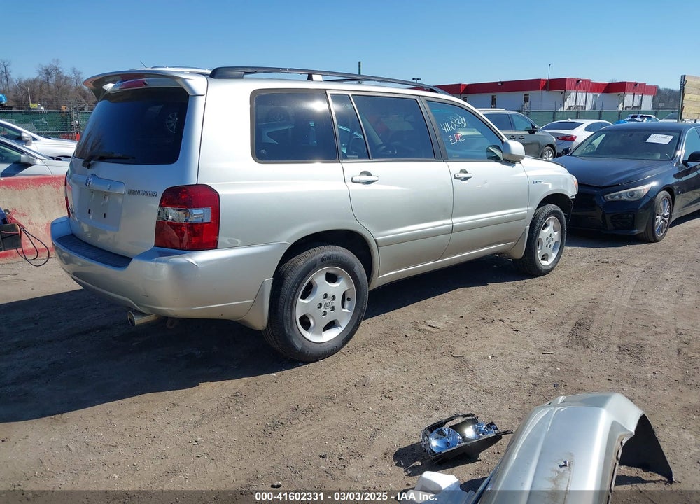 2006 TOYOTA HIGHLANDER VIN: JTEEP21A560147097