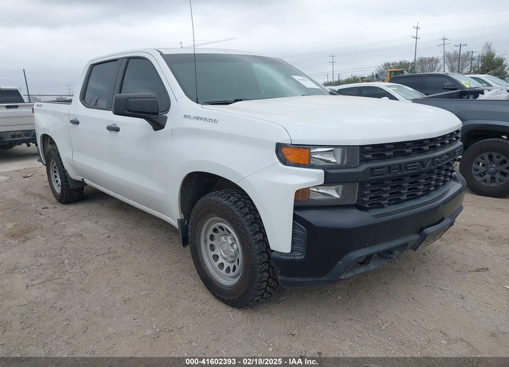 2019 CHEVROLET SILVERADO 1500 WORK TRUCK VIN: 1GCUYAEFXKZ179837