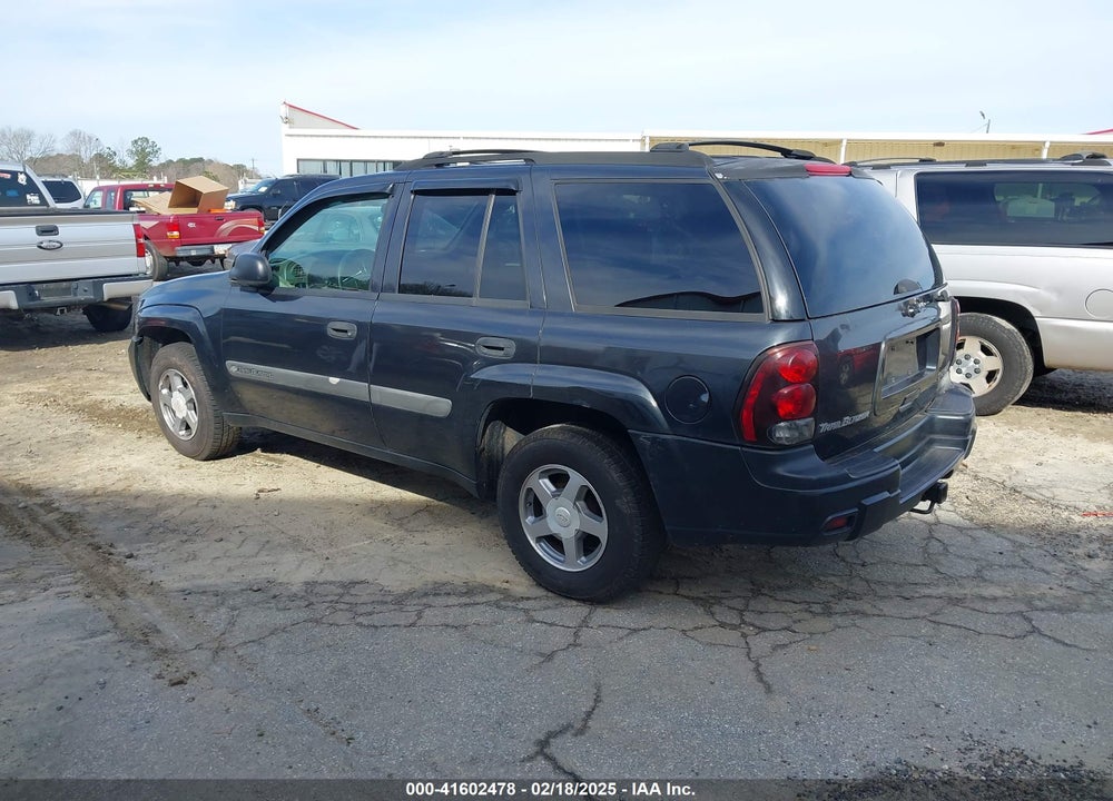 2004 CHEVROLET TRAILBLAZER LS VIN: 1GNDT13SX42270673
