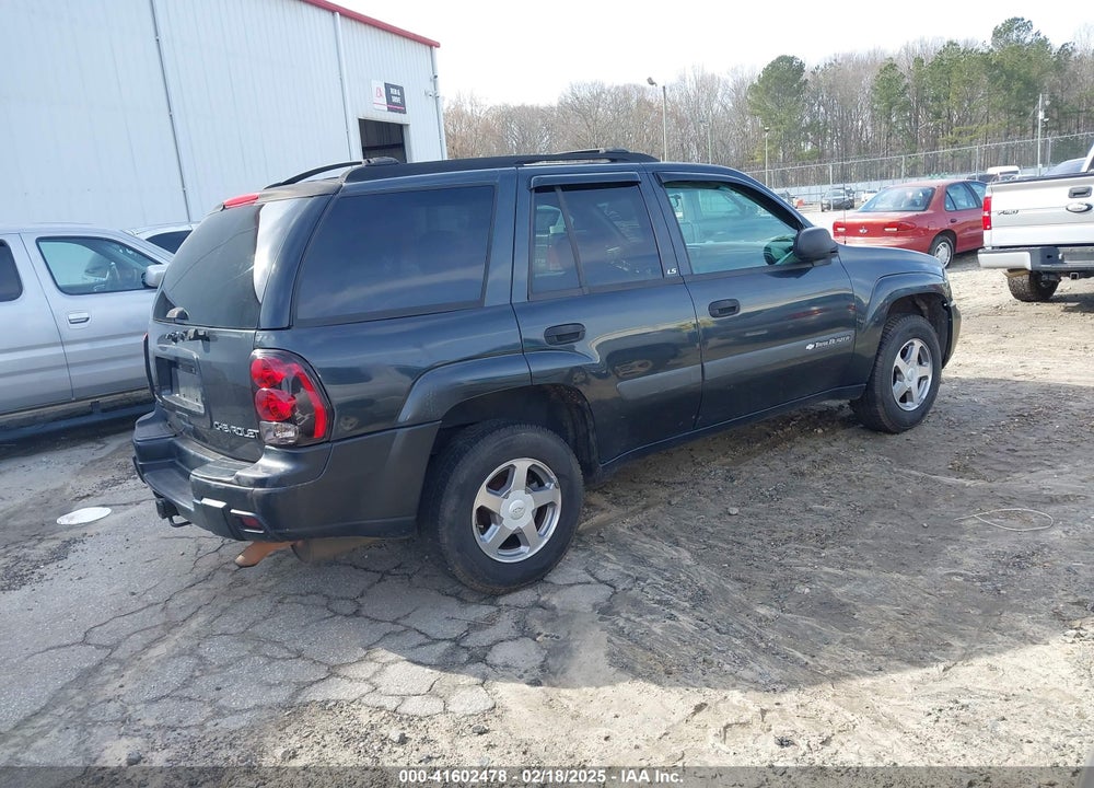 2004 CHEVROLET TRAILBLAZER LS VIN: 1GNDT13SX42270673