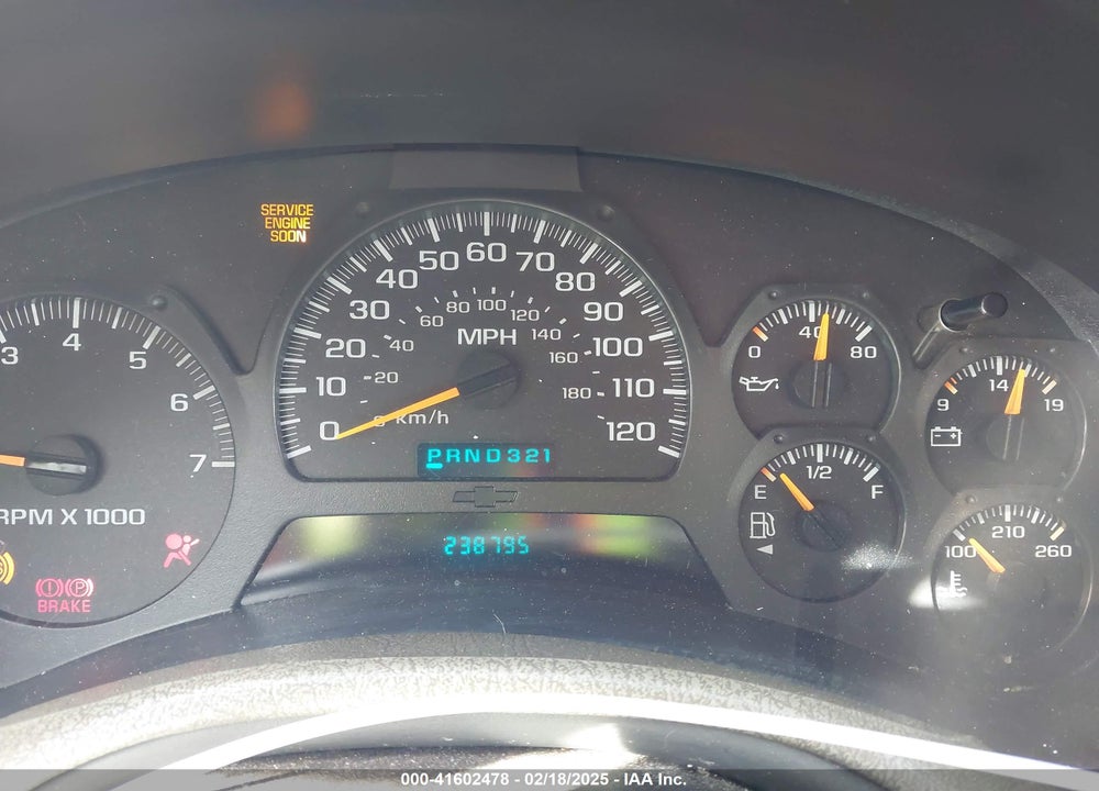 2004 CHEVROLET TRAILBLAZER LS VIN: 1GNDT13SX42270673