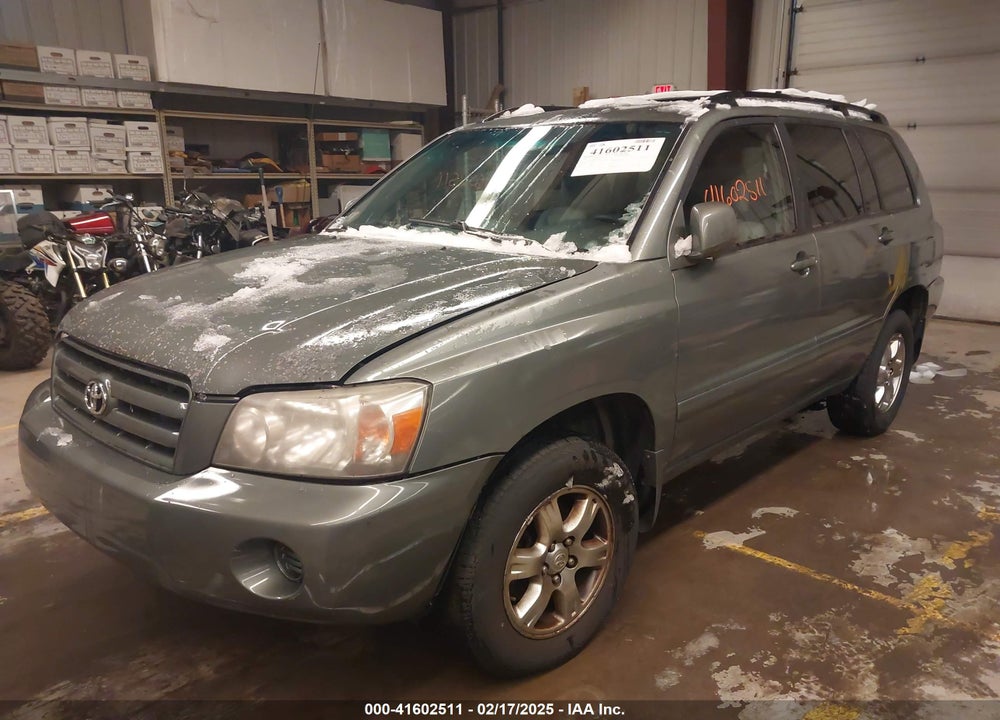 2007 TOYOTA HIGHLANDER V6 VIN: JTEEP21A870225356