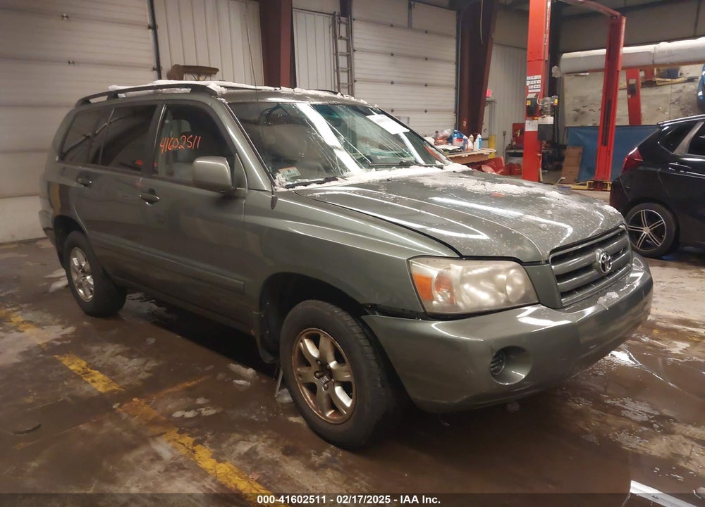 2007 TOYOTA HIGHLANDER V6 VIN: JTEEP21A870225356