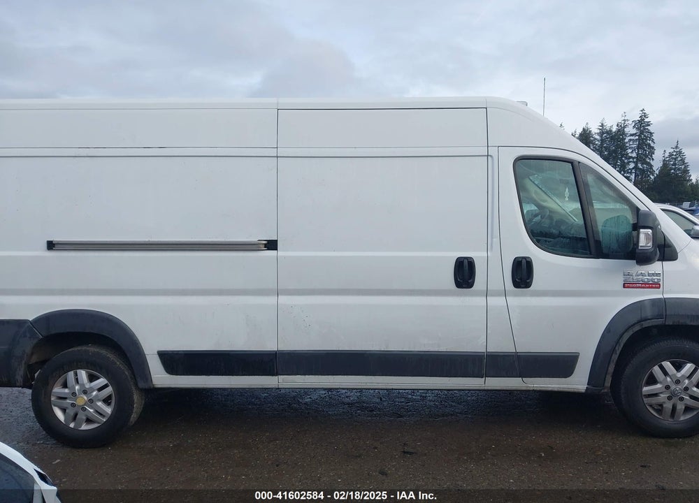 2018 RAM PROMASTER 2500 HIGH ROOF 159 WB VIN: 3C6TRVDG9JE137851