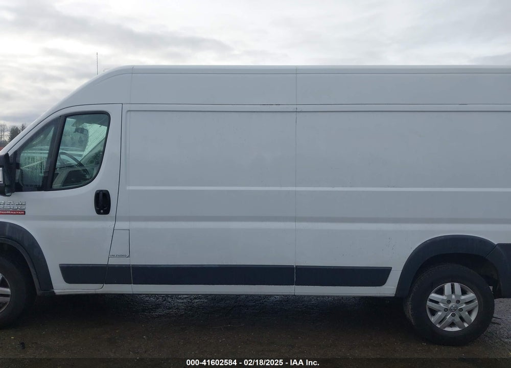 2018 RAM PROMASTER 2500 HIGH ROOF 159 WB VIN: 3C6TRVDG9JE137851