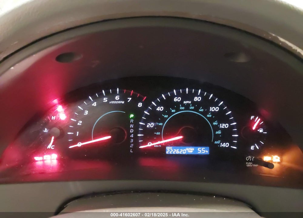 2008 TOYOTA CAMRY LE VIN: 4T4BE46K68R016543