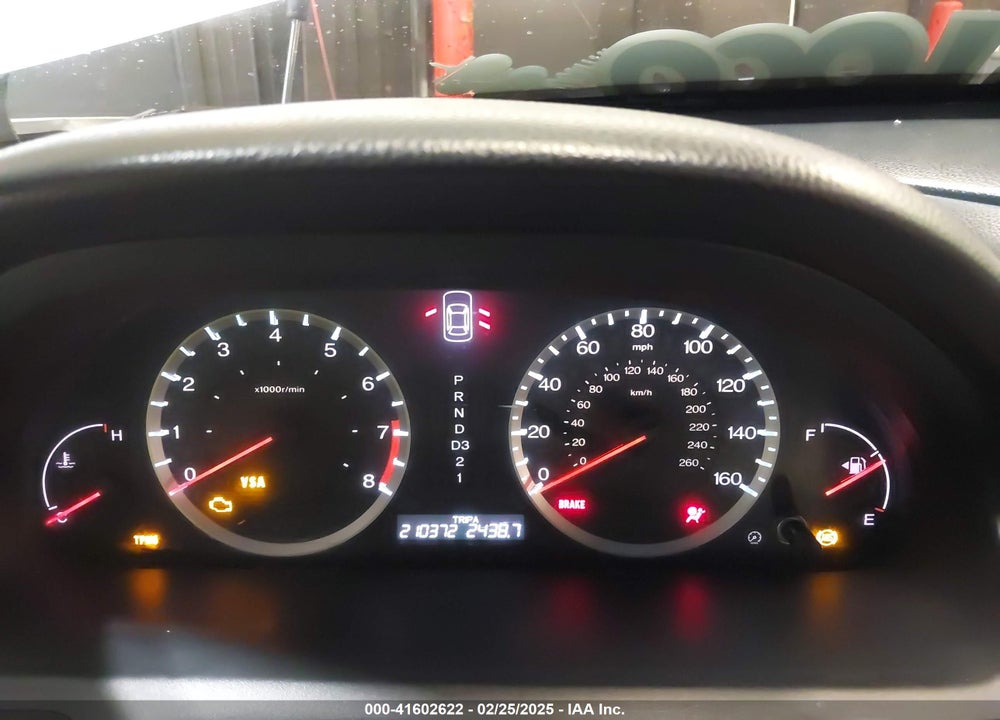 2008 HONDA ACCORD VIN: 1HGCP36898A007186
