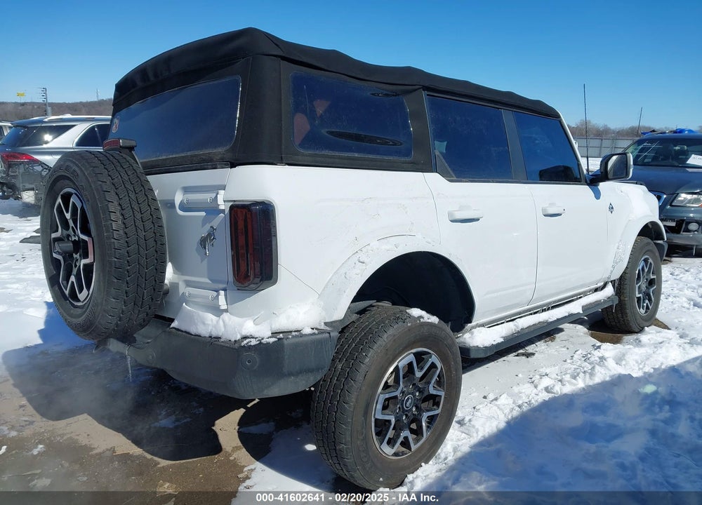 2022 FORD BRONCO OUTER BANKS VIN: 1FMDE5BH4NLA99085