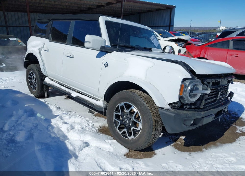 2022 FORD BRONCO OUTER BANKS VIN: 1FMDE5BH4NLA99085