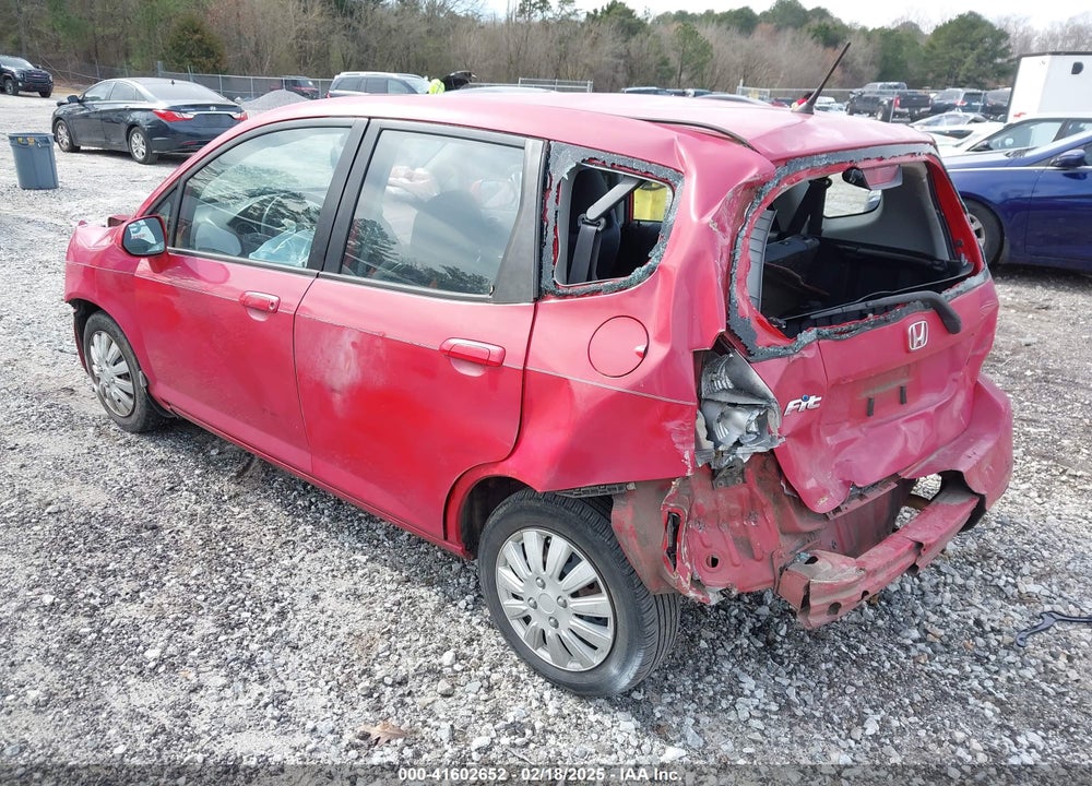 2008 HONDA FIT VIN: JHMGD37438S066568
