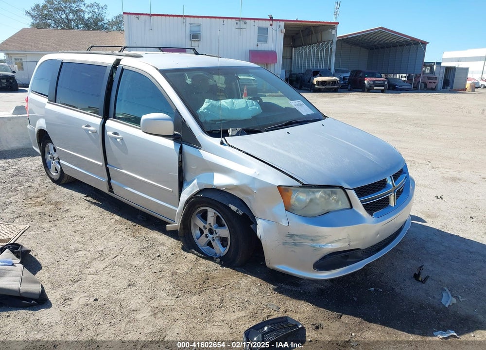 2012 DODGE GRAND CARAVAN SXT VIN: 2C4RDGCG0CR240995