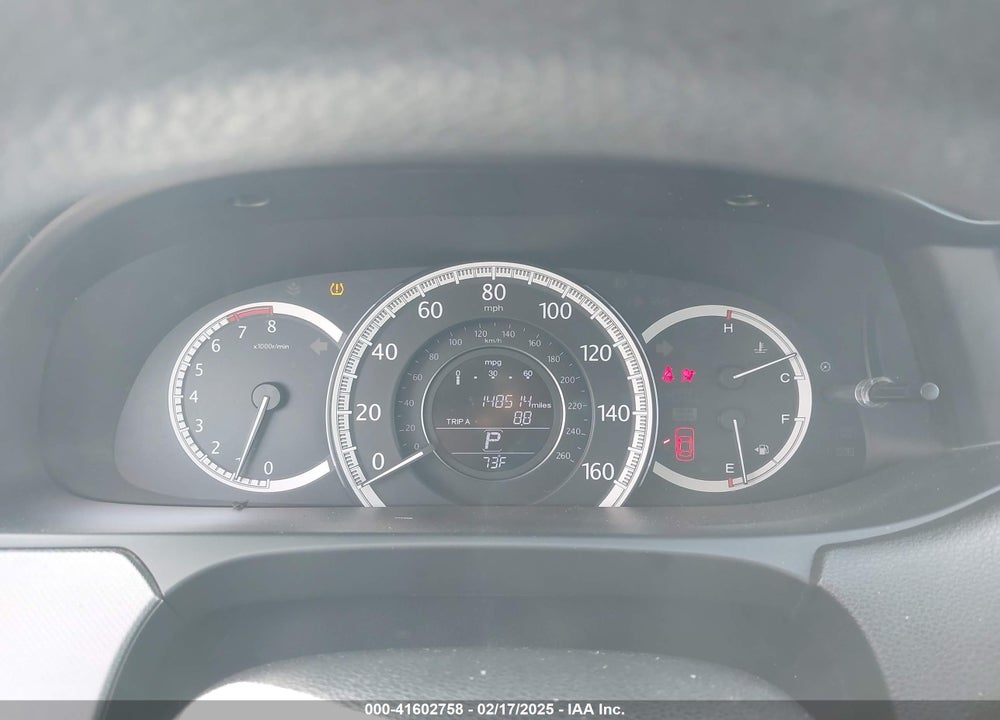2014 HONDA ACCORD VIN: 1HGCR2F38EA182260