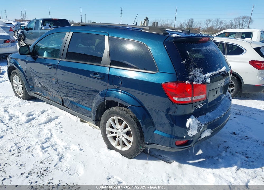 2013 DODGE JOURNEY SXT VIN: 3C4PDCBB0DT610556