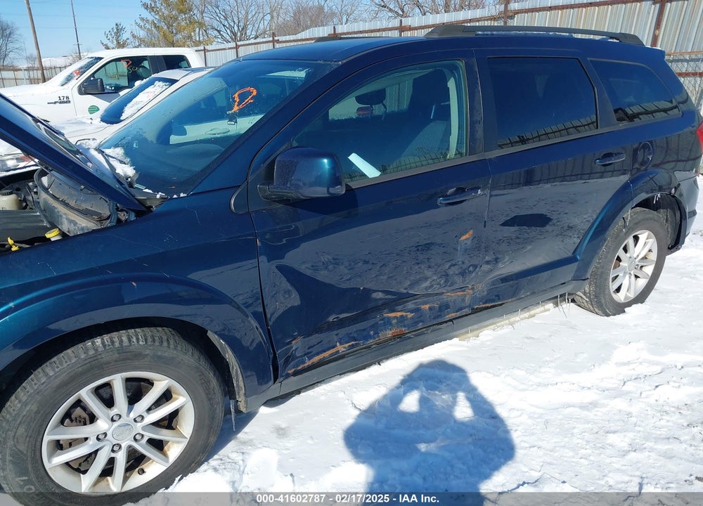 2013 DODGE JOURNEY SXT VIN: 3C4PDCBB0DT610556