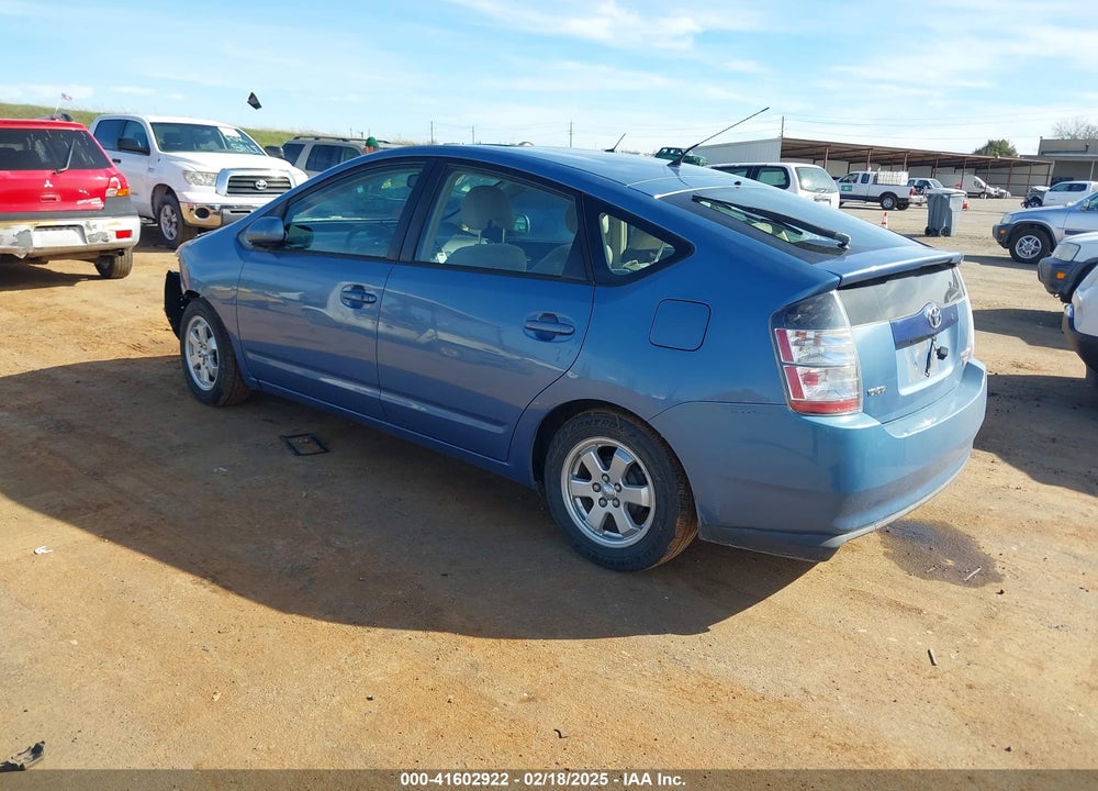 2005 TOYOTA PRIUS VIN: JTDKB20U953011666