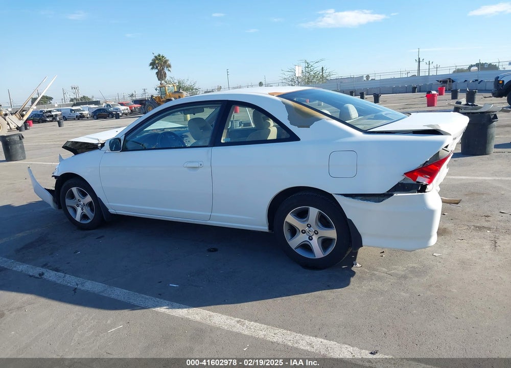 2004 HONDA CIVIC VIN: 1HGEM22924L027580