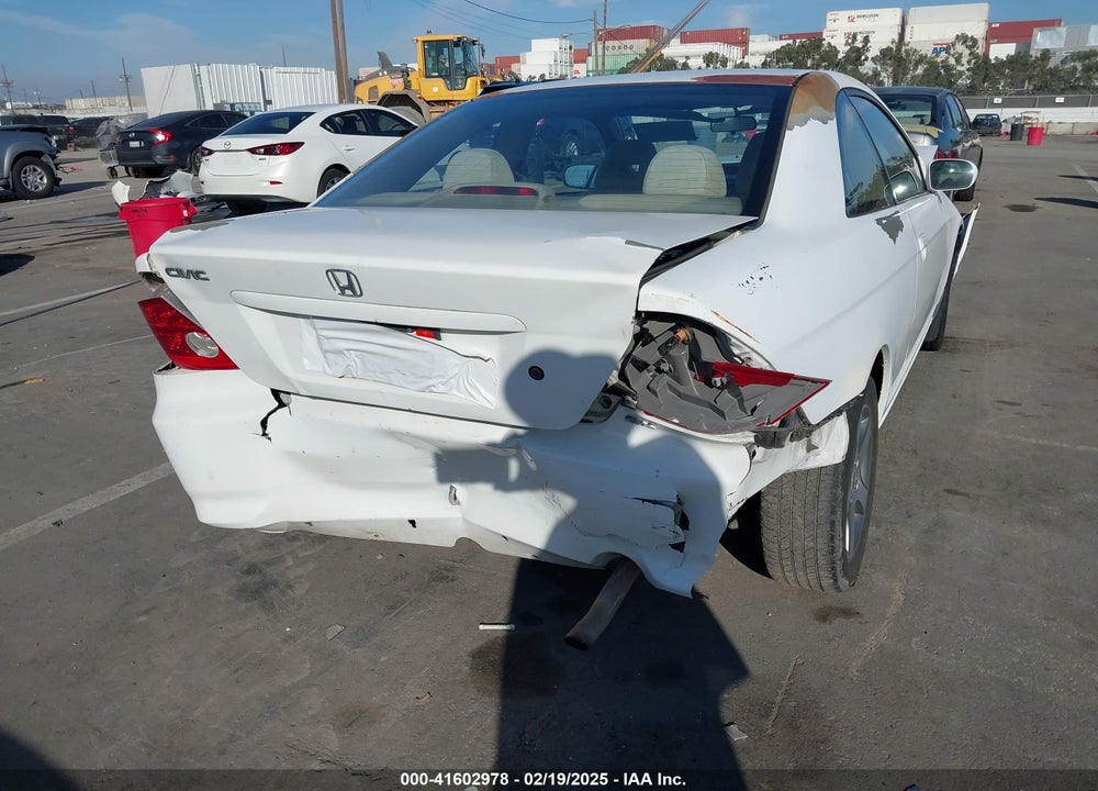 2004 HONDA CIVIC VIN: 1HGEM22924L027580