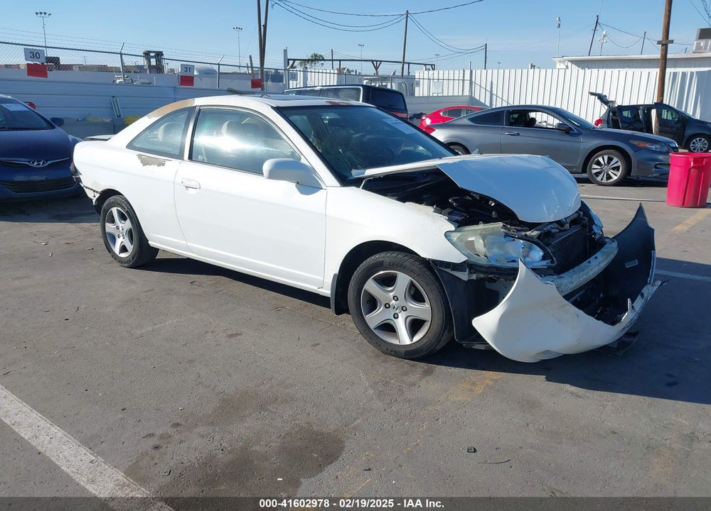 2004 HONDA CIVIC VIN: 1HGEM22924L027580