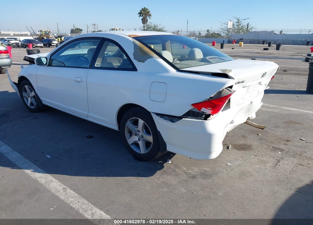 2004 HONDA CIVIC VIN: 1HGEM22924L027580