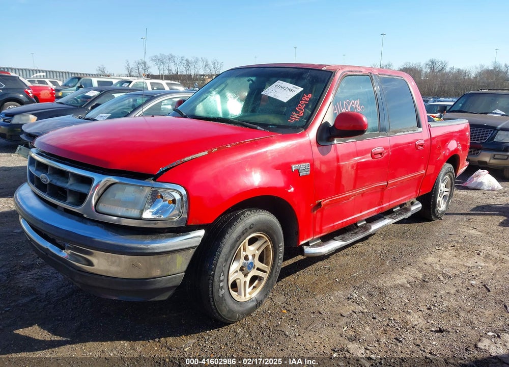 2002 FORD F-150 VIN: 1FTRW07612KD75533