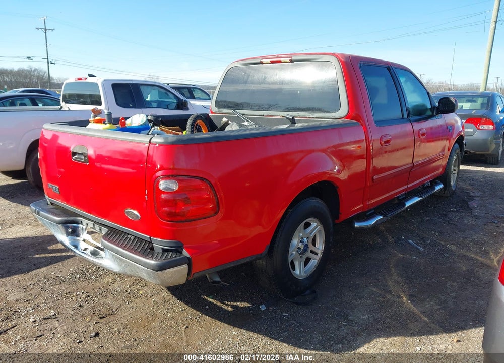 2002 FORD F-150 VIN: 1FTRW07612KD75533