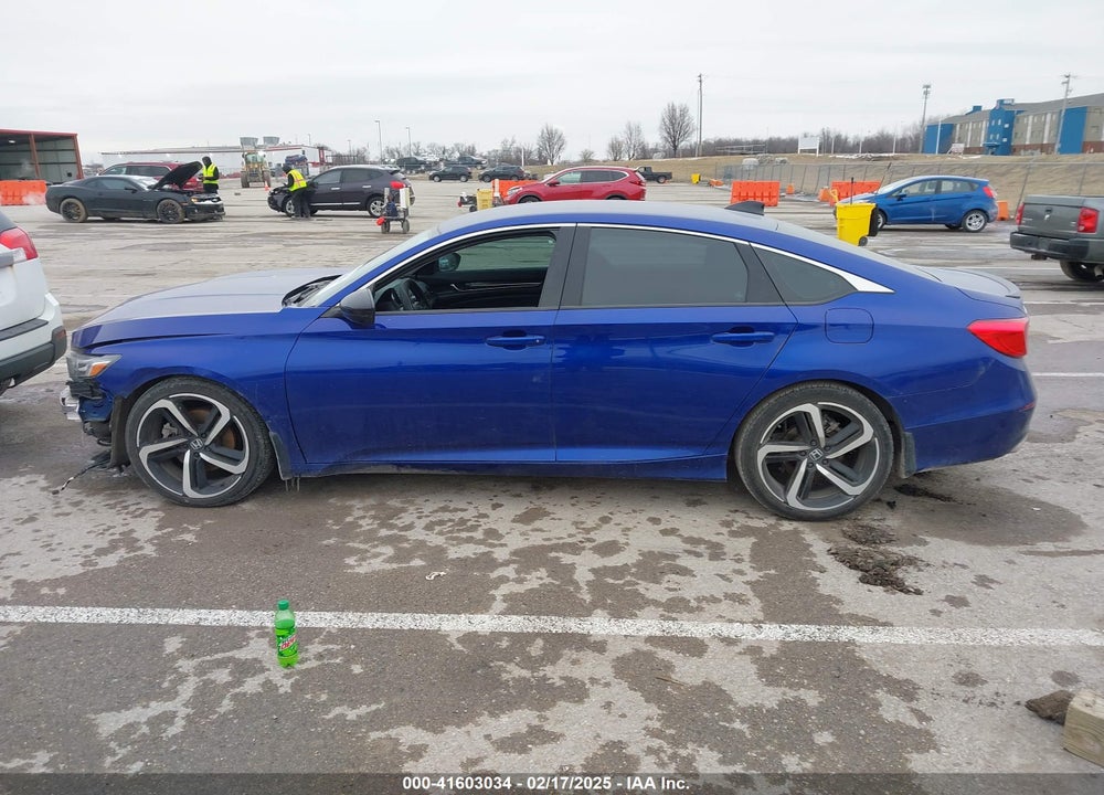 2021 HONDA ACCORD VIN: 1HGCV1F43MA086100