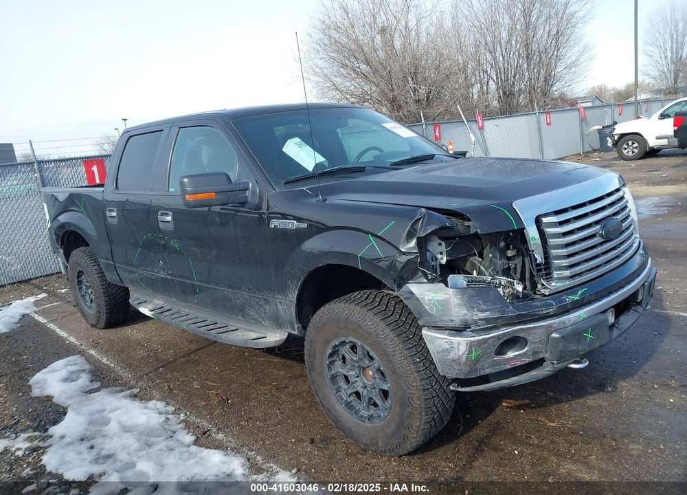 2012 FORD F-150 XLT VIN: 1FTFW1ET9CKE07017