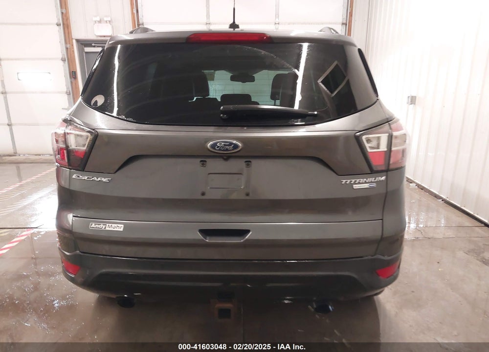 2017 FORD ESCAPE TITANIUM VIN: 1FMCU9J9XHUB00707