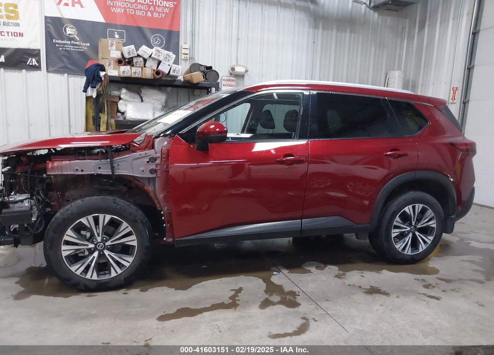 2021 NISSAN ROGUE SV INTELLIGENT AWD VIN: JN8AT3BB7MW232923