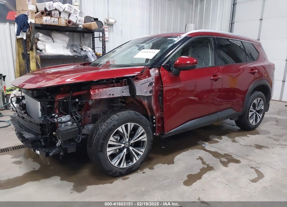 2021 NISSAN ROGUE SV INTELLIGENT AWD VIN: JN8AT3BB7MW232923