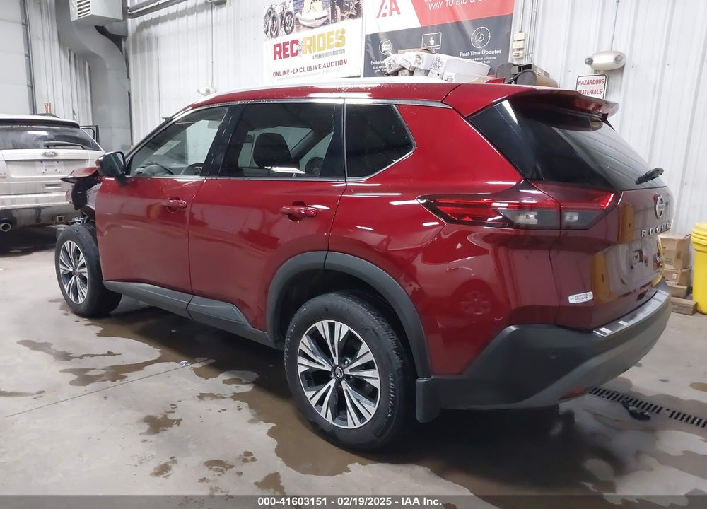2021 NISSAN ROGUE SV INTELLIGENT AWD VIN: JN8AT3BB7MW232923