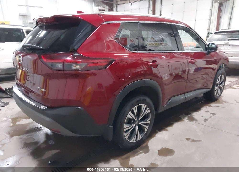 2021 NISSAN ROGUE SV INTELLIGENT AWD VIN: JN8AT3BB7MW232923