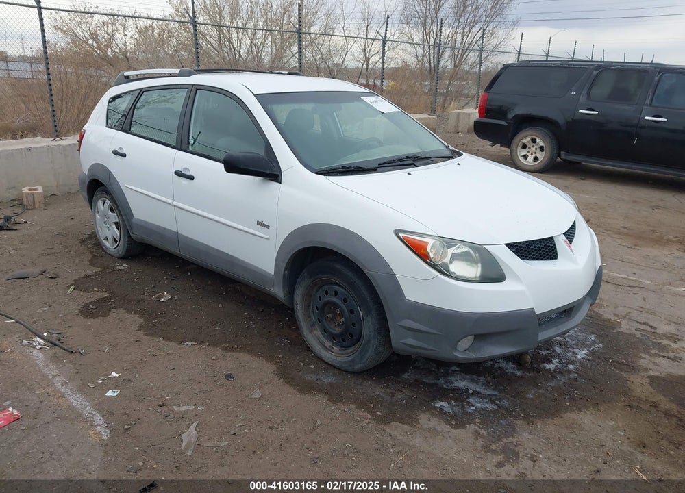 2003 PONTIAC VIBE VIN: 5Y2SL64863Z401121