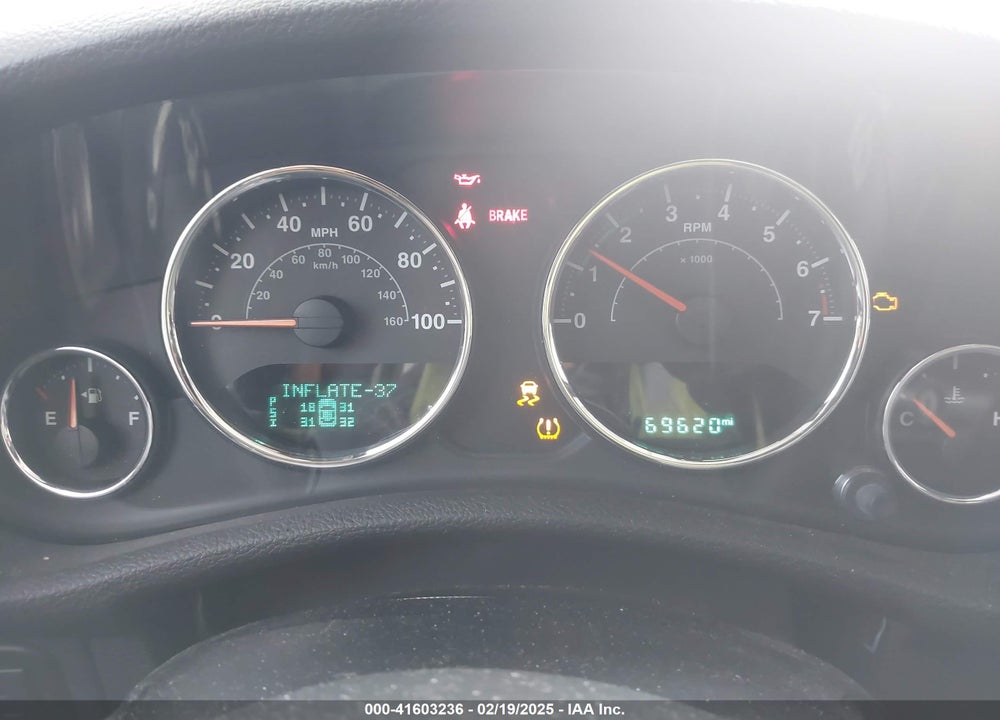 2016 JEEP WRANGLER UNLIMITED VIN: 1C4BJWFG7GL192698