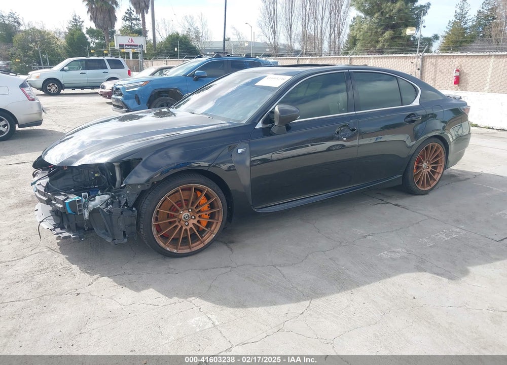 2016 LEXUS GS-F VIN: JTHBP1BL9GA000681