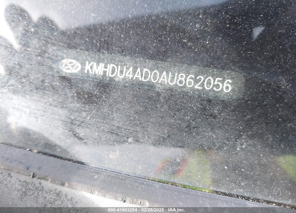2010 HYUNDAI ELANTRA GLS VIN: KMHDU4AD0AU862056