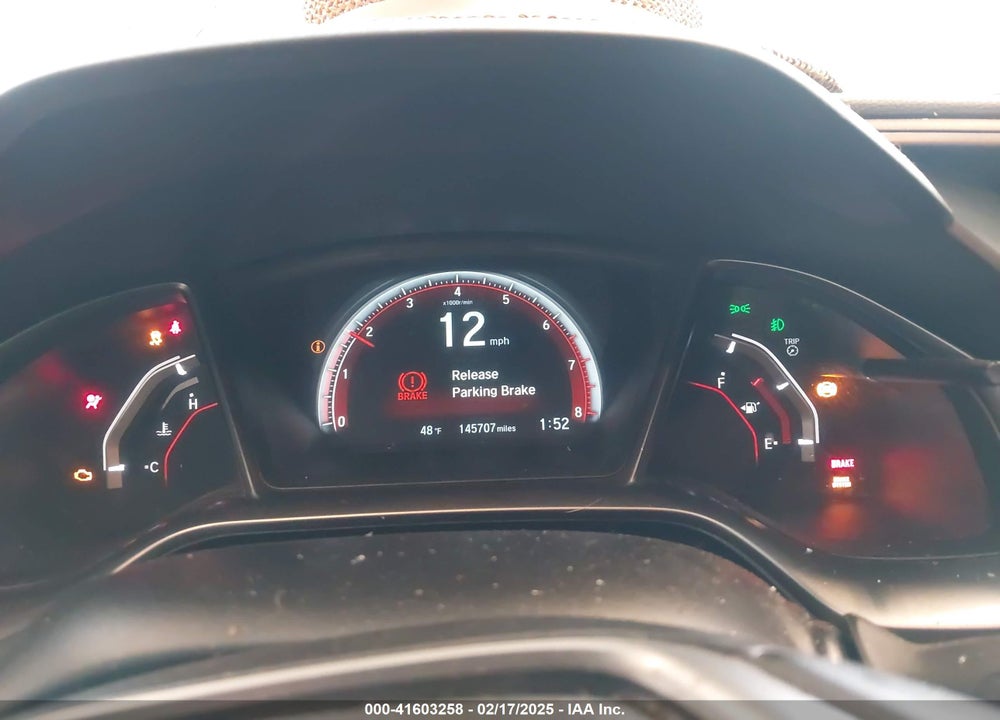 2017 HONDA CIVIC VIN: 2HGFC3A55HH751620