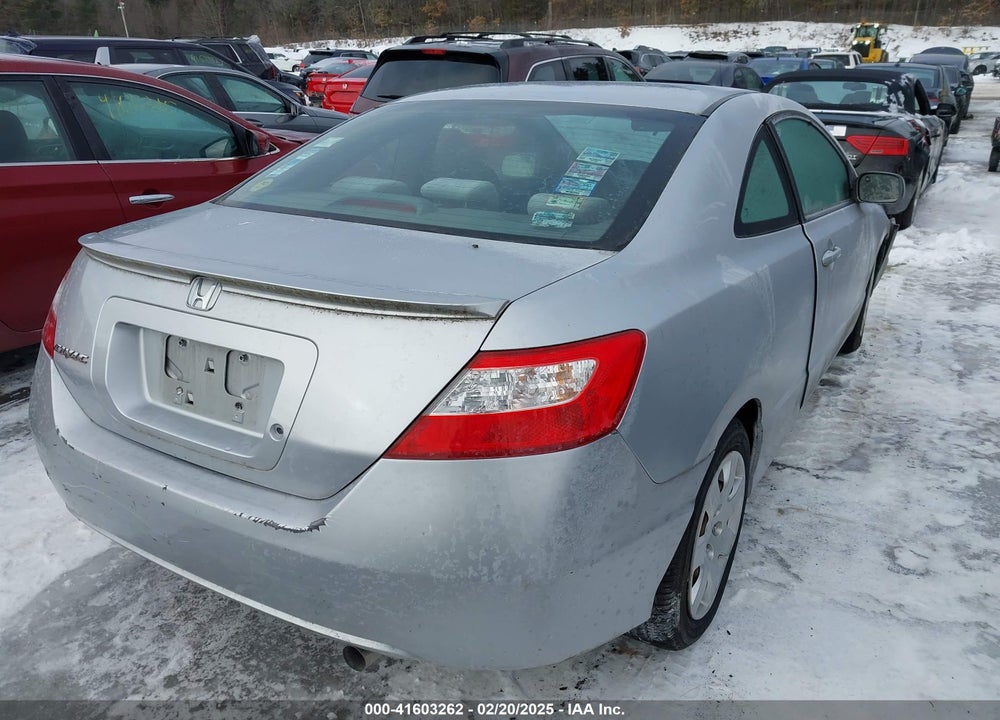 2008 HONDA CIVIC LX VIN: 2HGFG12698H505931