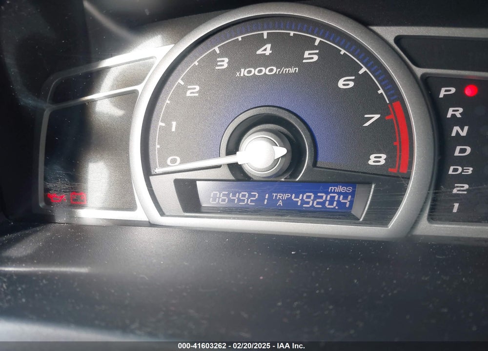 2008 HONDA CIVIC LX VIN: 2HGFG12698H505931