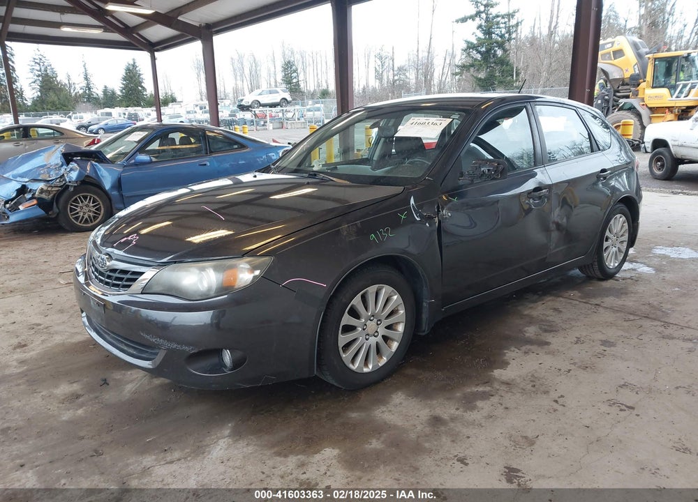 2008 SUBARU IMPREZA VIN: JF1GH61688H801761