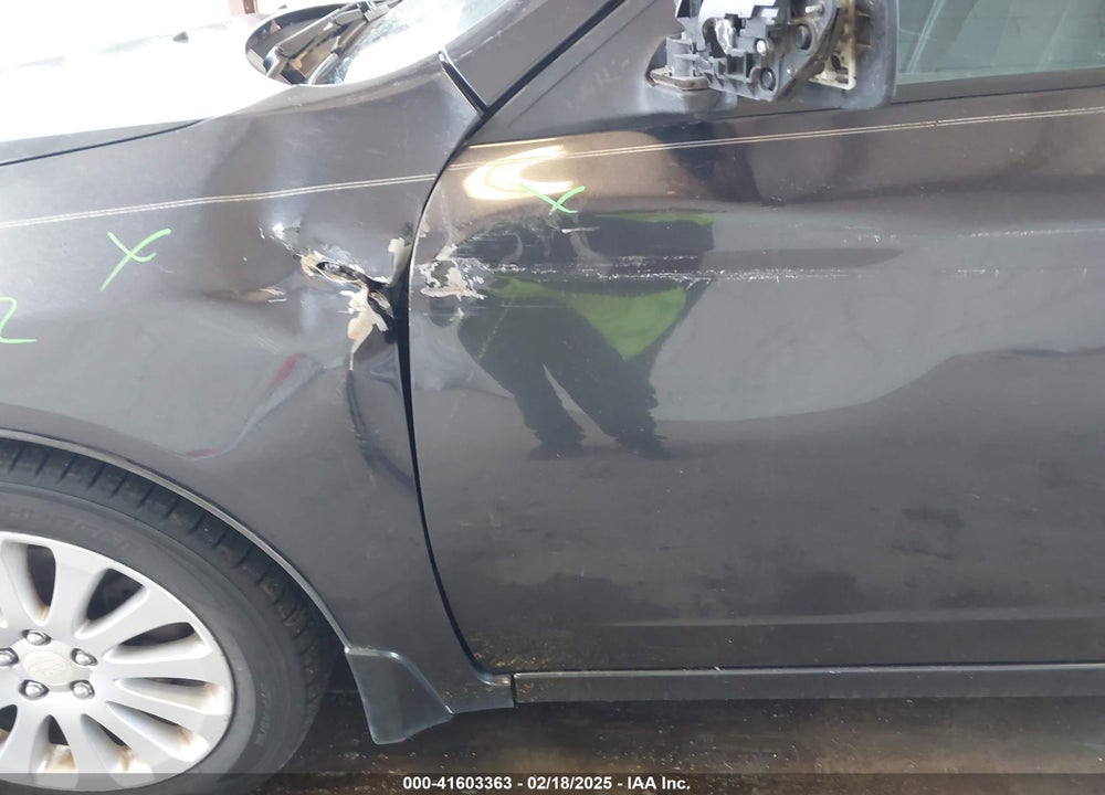 2008 SUBARU IMPREZA VIN: JF1GH61688H801761